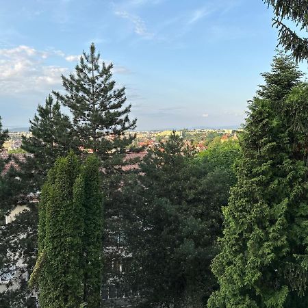 Central Luxury Apartment With City View Brasov Bagian luar foto