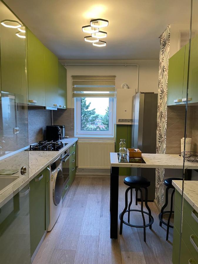 Central Luxury Apartment With City View Brasov Bagian luar foto